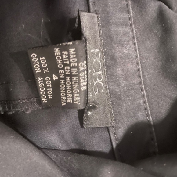 Rare BCBG Black Trench raincoat. Size 4 - Picture 4 of 5